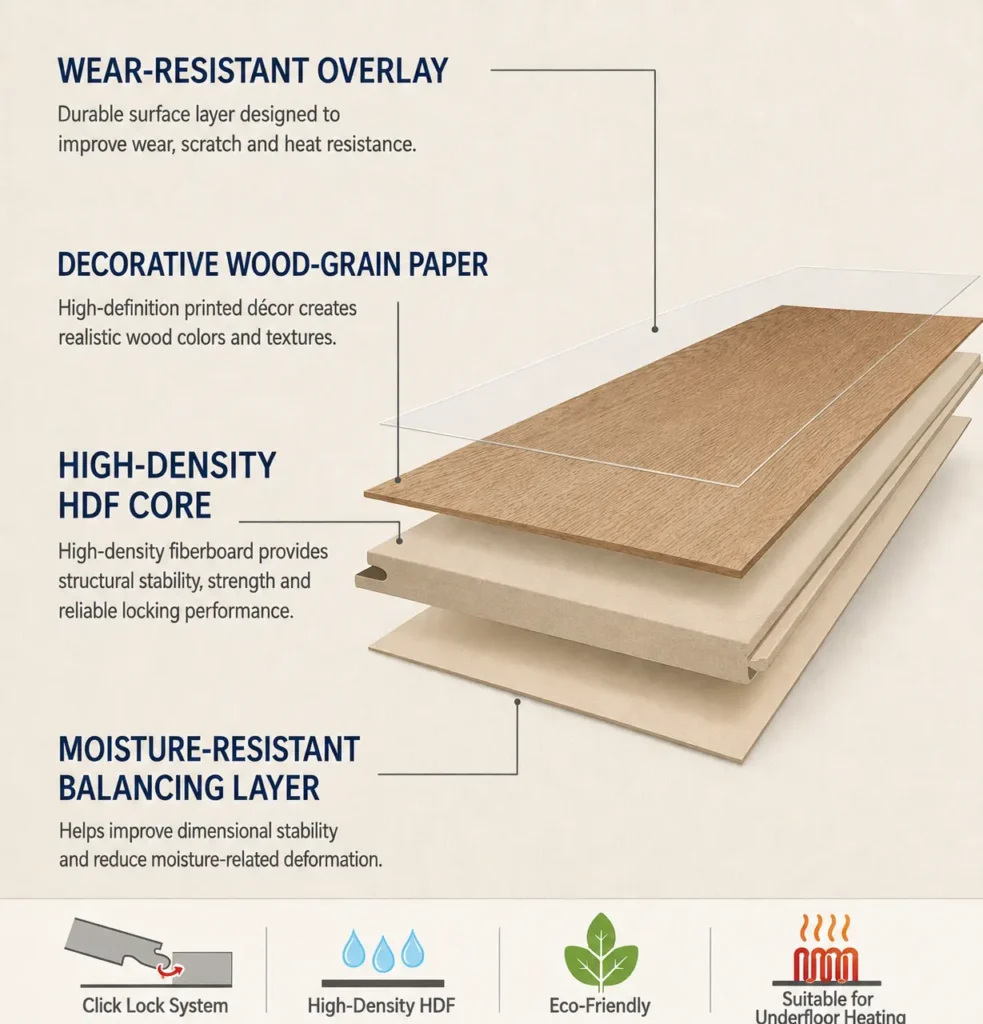 Laminate Flooring Structure