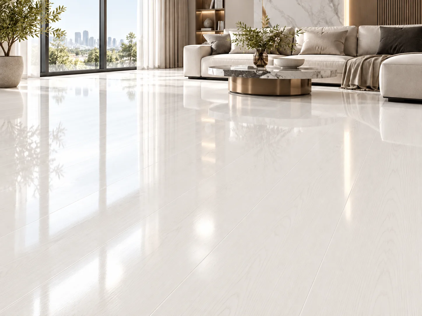 high-gloss-white-oak-laminate-flooring